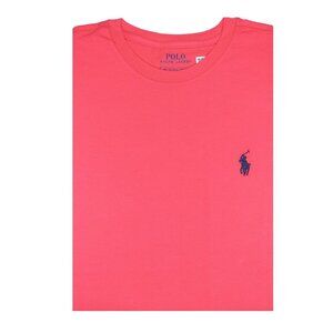 NWT Polo Ralph Lauren Women SS CLSC Fit Crew Neck T-Shirt Tee Pink MSRP $58.00